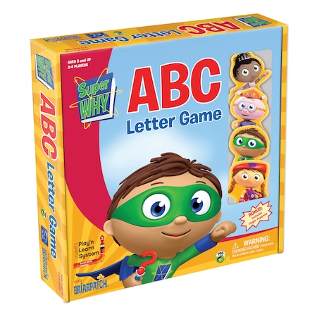 BRIARPATCH Super WHY ABC Letter Game 01333